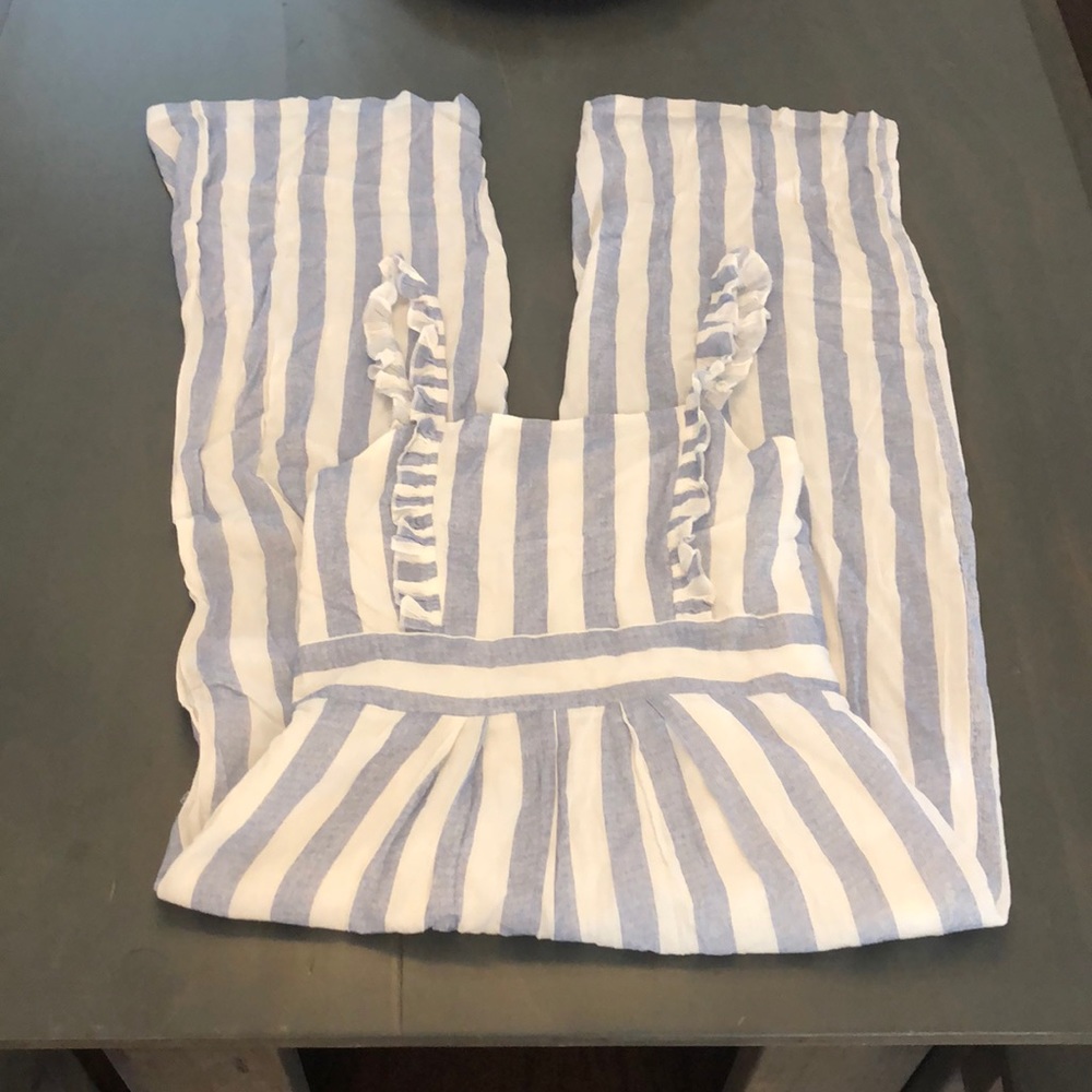 Striped jumpsuit